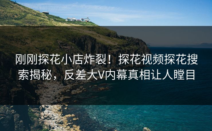 刚刚探花小店炸裂！探花视频探花搜索揭秘，反差大V内幕真相让人瞠目