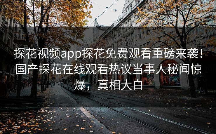 探花视频app探花免费观看重磅来袭！国产探花在线观看热议当事人秘闻惊爆，真相大白  第1张